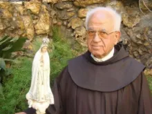 Fr. Edward Tamer, a Franciscan friar who has died of COVID-19 at the age of 83. Photos courtesy of the Franciscan Custody of the Holy Land.