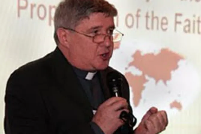 Fr Timothy Lehane SVD CNA Vatican Catholic News 10 21 10