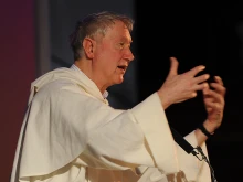 Fr. Timothy Radcliffe, OP, speaks at England's National Congress for Catholics working with young people, Feb. 27, 2010. 