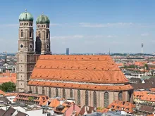The Frauenkirche, the cathedral of the German Archdiocese of Munich and Freising. 