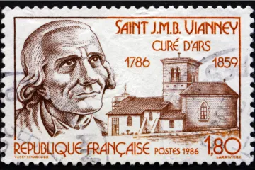French John Vianney Stamp credit Boris15 Shutterstock