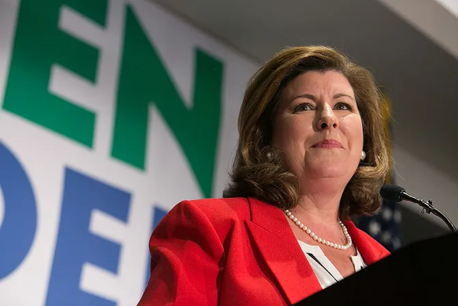 GOP GA Congressional Candidate Karen Handel Holds Election Night Event Credit Jessica McGowan Getty Images
