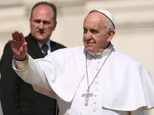 General audience with Pope Francis on March 18, 2015. 