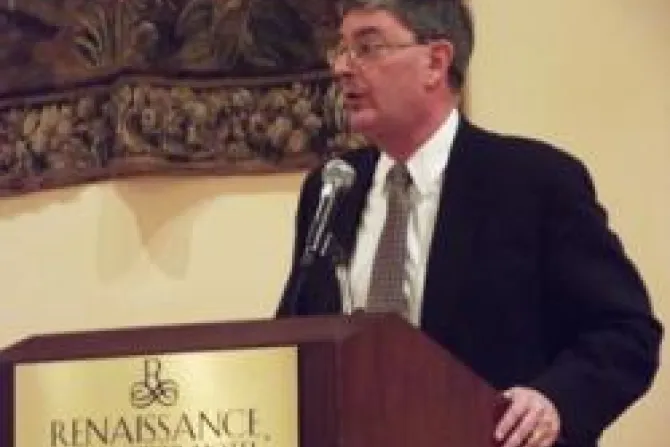 George Weigel speaking at the 11th Annual William E Simon Lecture CNA US Catholic News 2 9 12
