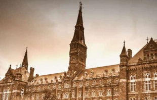 Georgetown University.   ehpien via Flickr (CC BY-NC-ND 2.0) filter added.