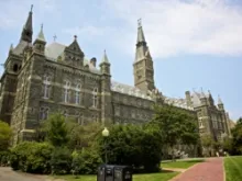 Georgetown University's Healy Hall. 