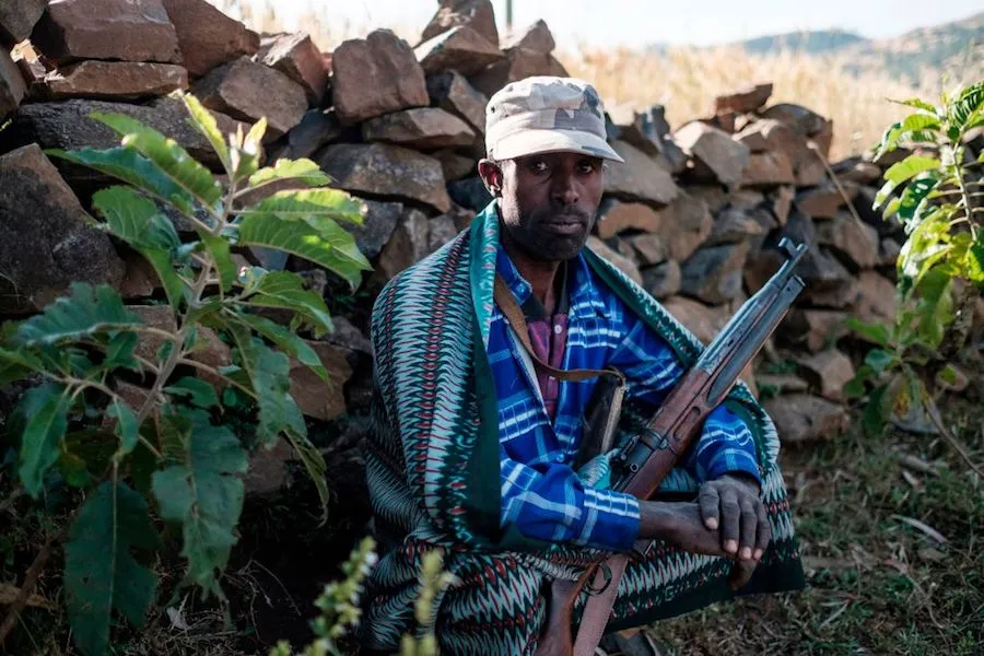 A farmer and militia fighter in northwest Ethiopia. ?w=200&h=150