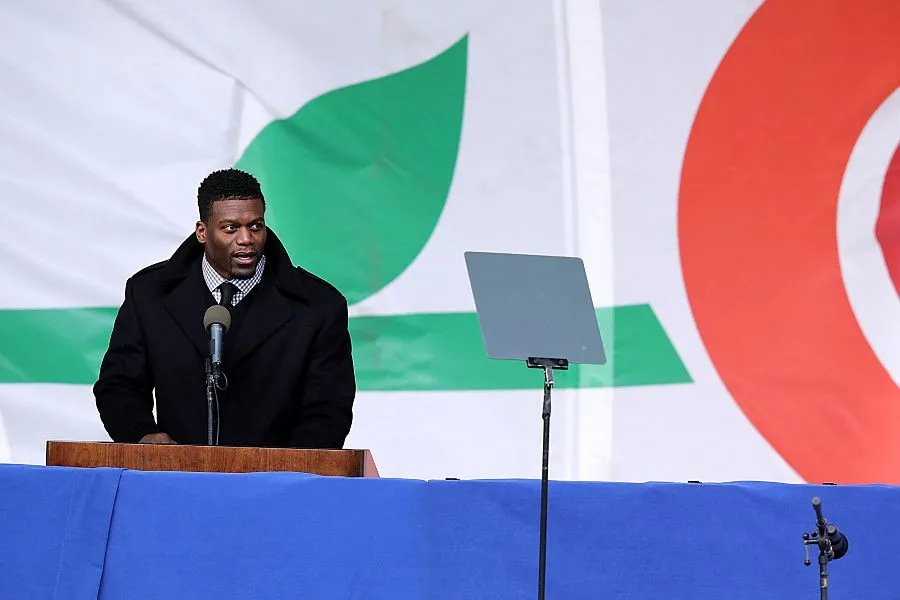 Benjamin Watson speaking at the 2017 March for Life in Washington, D.C. ?w=200&h=150