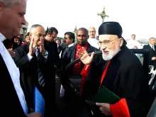 Cardinal Nasrallah Boutros Sfeir, Maronite Patriarch, in Johannesburg, South Africa, May 11, 2008 