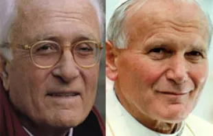 Gian Franco Svidercoschi and John Paul II 