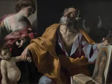 Detail from Giovanni Lanfranco's Saint Luke Healing the Dropsical Child (c. 1625)