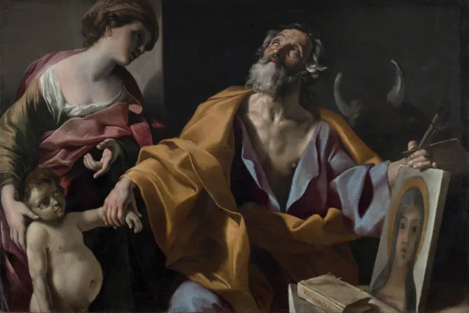 Giovanni Lanfrancos Saint Luke Healing the Dropsical Child c 1625 detail CNA