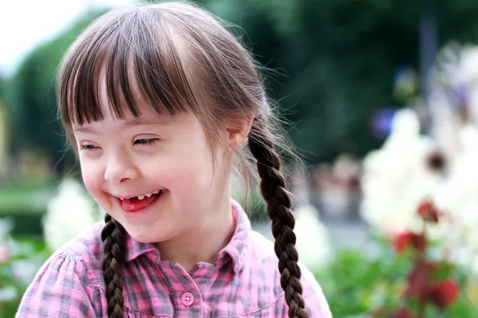 Girl with Down Syndrome Credit Denis Kuvaev via wwwshutterstockcom CNA 12 10 15