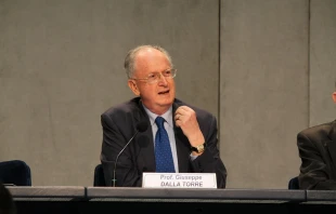 Giuseppe Dalla Torre died Dec. 3, 2020 at the age of 77. CNA file photo.