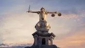 Lady Justice atop the Old Bailey in London.