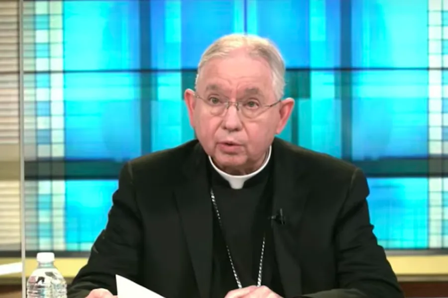 Archbishop Jose Gomez of Los Angeles, president of the USCCB, at the 2020 virtual fall general assembly. ?w=200&h=150