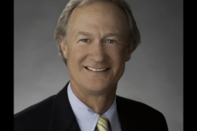 Gov Lincoln D Chaffee CNA US Catholic News 12 20 12