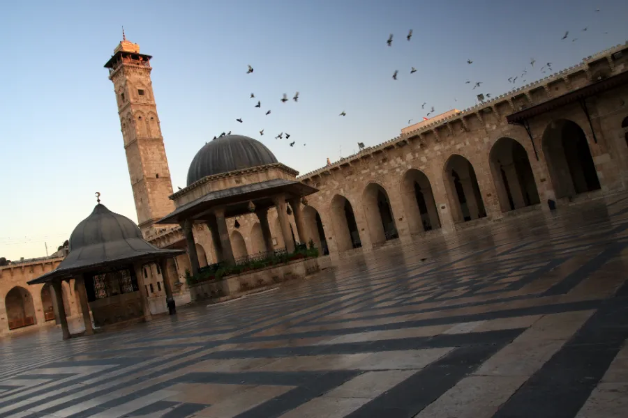 The Great Mosque of Aleppo, as it appeared in 2010. ?w=200&h=150