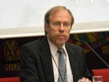 CPA president Greg Erlandson during an Oct. 2010 conference on the Catholic media in Rome