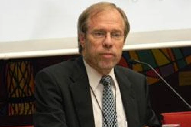 Greg Elandson president of Our Sunday Visitor at the conference for Catholic press on Monday 2 CNA 250x198