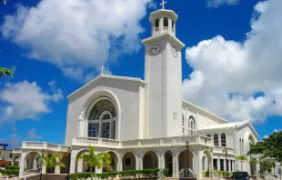Guam's Dulce Nombre de Maria Cathedral Basilica.   Public Domain.