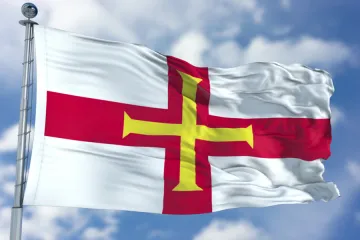 Guernsey flag Credit memodji Shutterstock CNA