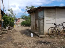 A batey, or sugar workers' town, set up for Haitian immigrant laborers in the Dominican Republic, March 13, 2011. 