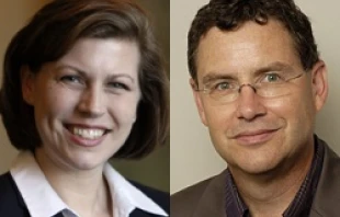 Hannah Smith and Stephen Schneck.