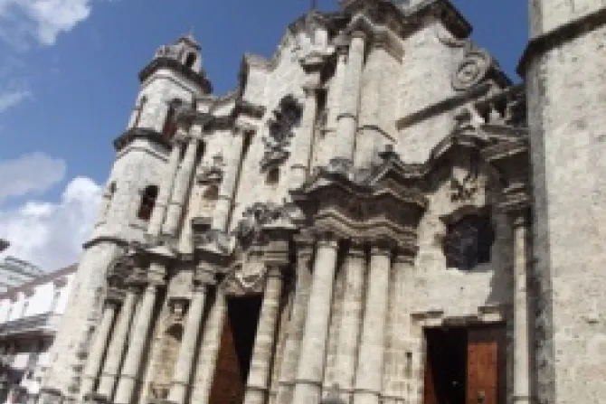 Havana Cathedral 2 CNA World Catholic News 3 26 12