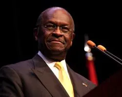 Herman Cain speaking at a Republican Party fundraiser in Phoenix, Arizona. ?w=200&h=150