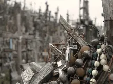 Hill of crosses, Lithuania. 