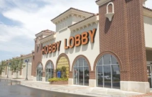 A Hobby Lobby store. Photo courtesy of the Becket Fund.