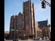 Holy Cross Cathedral in Boston, Massachusetts. 