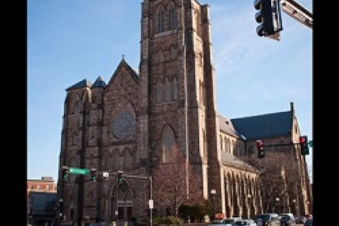 Holy Cross Cathedral in Boston Massachusetts Credit Matthew Dailey via Flickrcom CC BY NC 20 CNA US Catholic News 4 11 13