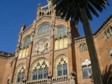 Holy Cross and Saint Paul Hospital in Barcelona. 