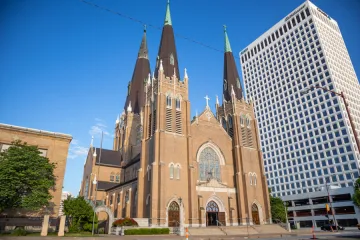 Holy Family Cathedral in Tulsa credit rawf8 Shutterstock