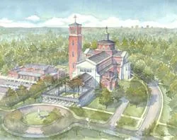 An architectural rendering of the planned Holy Name of Jesus Cathedral in Raleigh, N.C.?w=200&h=150