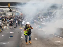 Hong Kong protest in June 2019. 