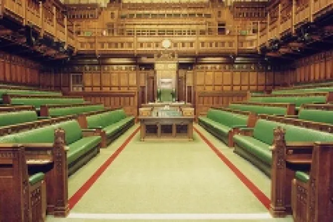 House of Commons Chamber Credit UK Parliament via Flickr CC BY NC ND 20 CNA UK Catholic News 2 6 13