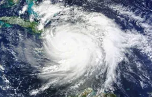 Hurricane Matthew hits Haiti Oct. 4, 2016.   NASA Goddard Space Flight Center via Flickr (CC BY 2.0).