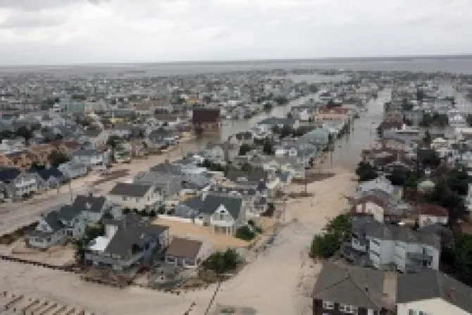 Hurricane Sandy destroyed 111 homes in the Queens neighborhood of Rockaway Beach with winds up to 80mph and floodwaters up to 14ft Credit USAF Master Sgt Mark C Olsen CNA 11 1 12