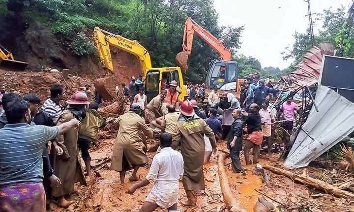 A landslide in Kerala, Aug. 18, 2018. Photo courtesy of the St Vincent de Paul Society of England and Wales.?w=200&h=150