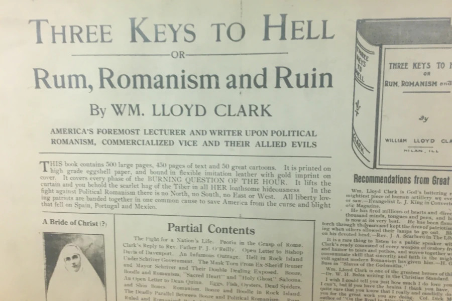 An exhibit at the Special Collections Department at the Catholic University of America. ?w=200&h=150