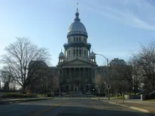 Illinois State Capitol Building. 