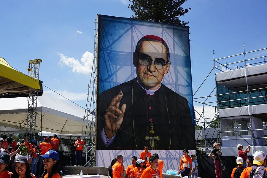 An image of Blessed Oscar Romero in San Salvador, El Salvador, after his beatification. ?w=200&h=150