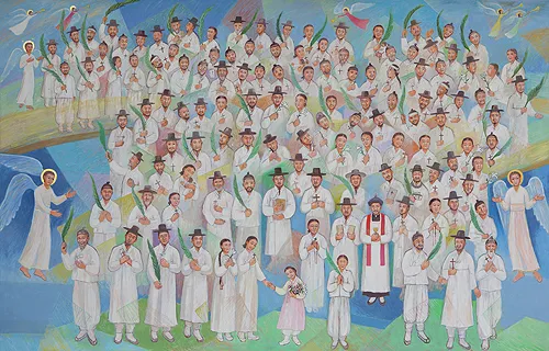An image of Blessed Paul Yun Ji-chung and 123 companions, who were beatified Aug. 16, 2014. ?w=200&h=150