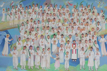 Image of the 124 Korean Martyrs Aug 16 2014 Credit Preparatory Committee for the 2014 Papal Visit to Korea CNA 8 19 14