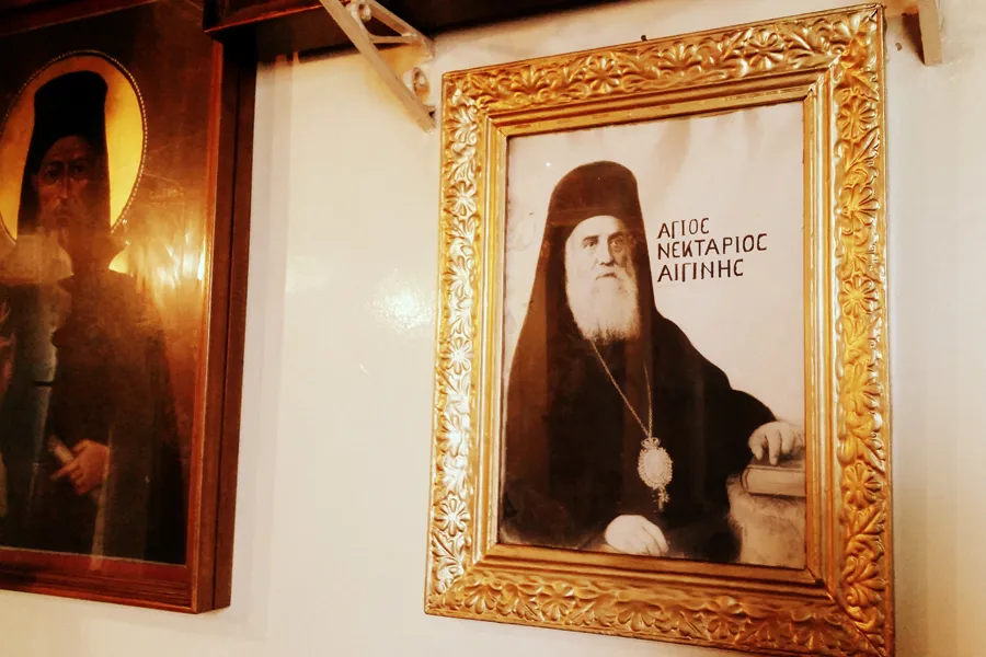 Images in Holy Trinity Monastery, founded by St. Nekolarios in Aegina, Greece. ?w=200&h=150
