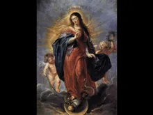 'Immaculate Conception' by Peter Paul Rubens, circa 1628.