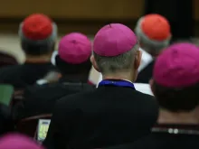 Bishops at the Vatican's Synod Hall, Oct. 14, 2015. 